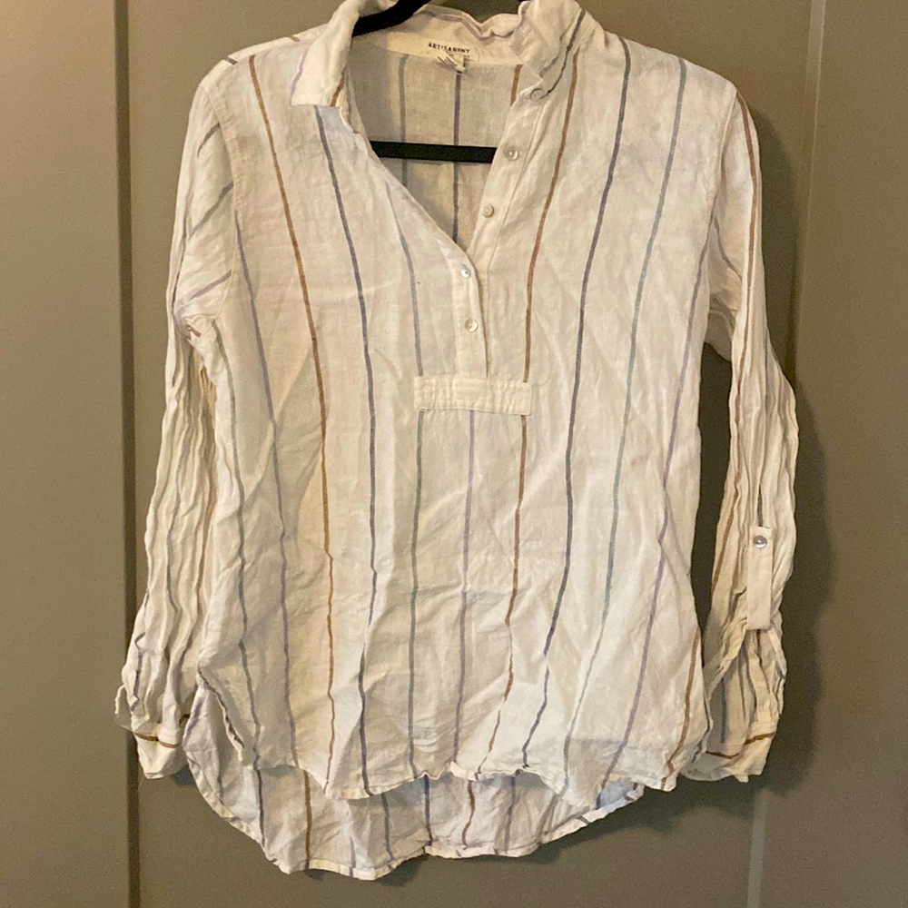 100% Linen top